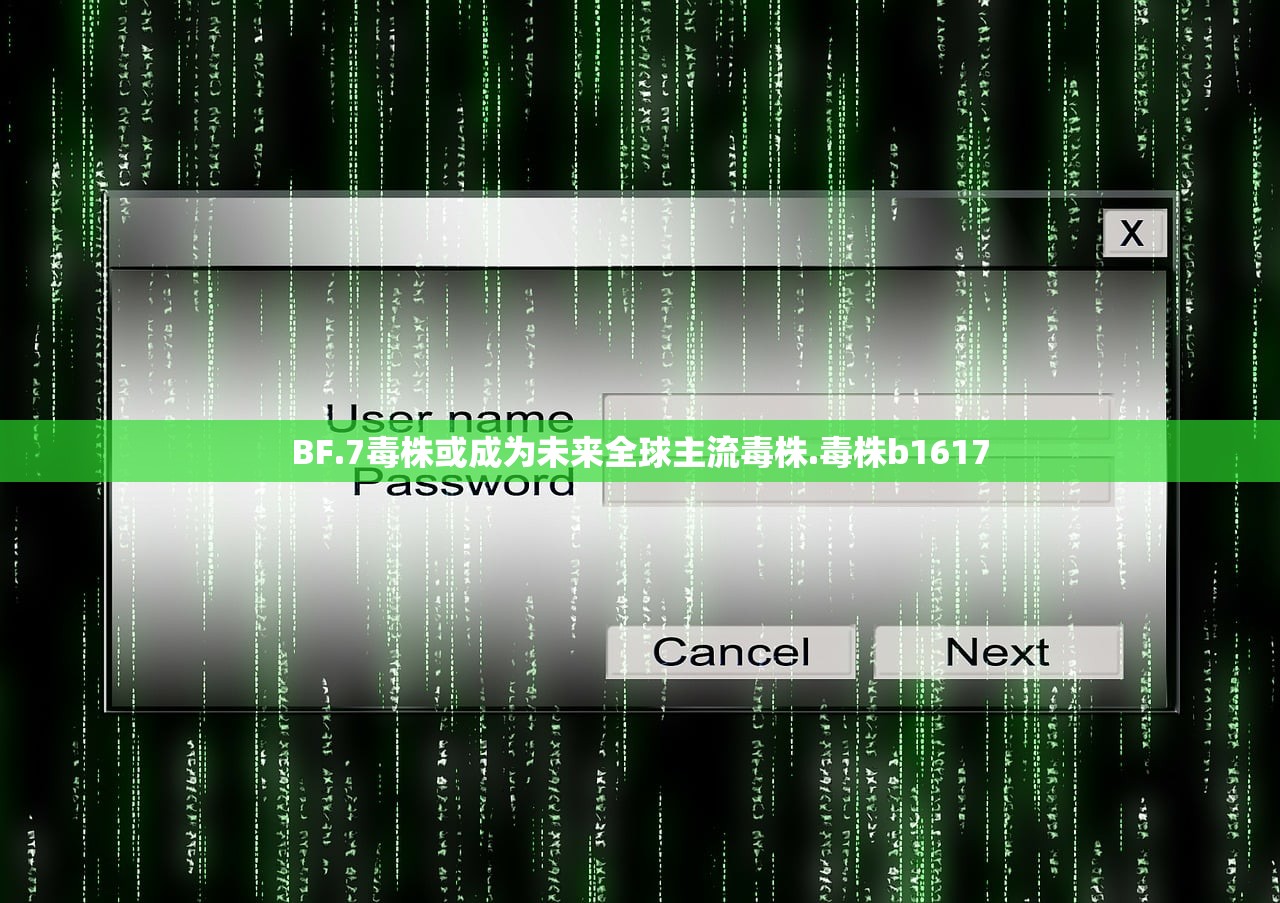 BF.7毒株或成为未来全球主流毒株.毒株b1617