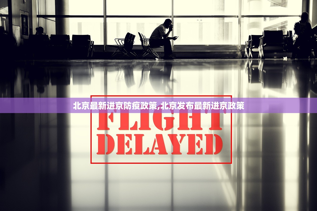 北京最新进京防疫政策,北京发布最新进京政策