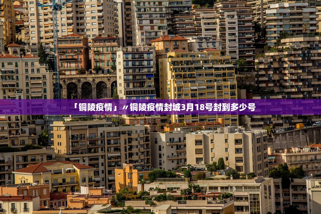「铜陵疫情」〃铜陵疫情封城3月18号封到多少号