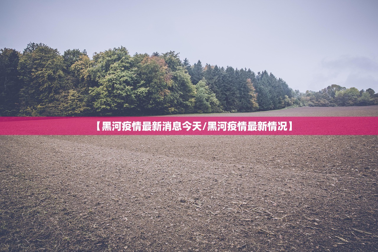 【黑河疫情最新消息今天/黑河疫情最新情况】