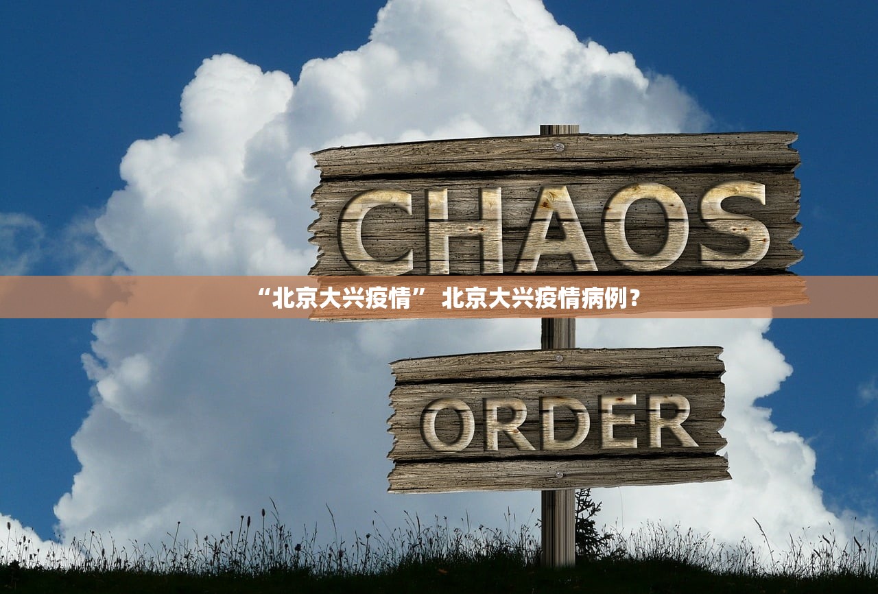 “北京大兴疫情	” 北京大兴疫情病例？
